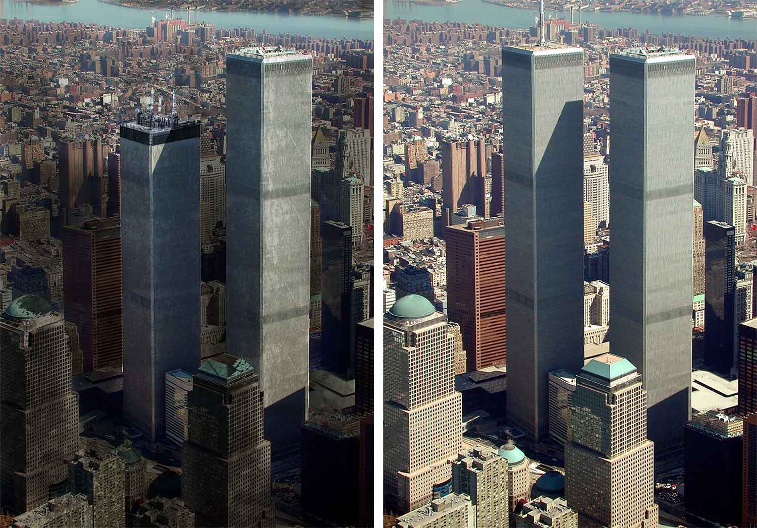 Rebuilding the twin towers