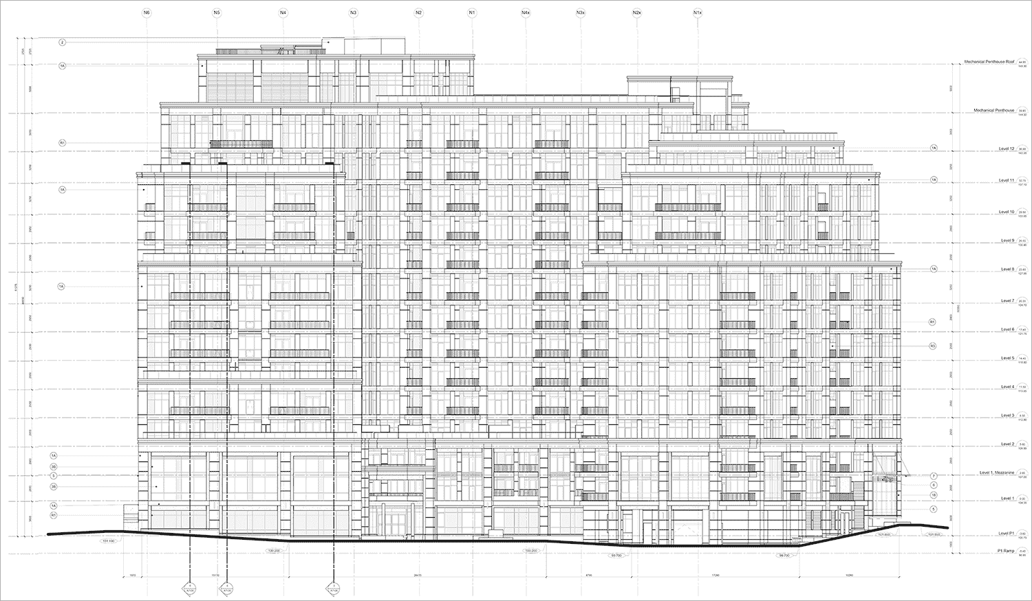 Overall elevation