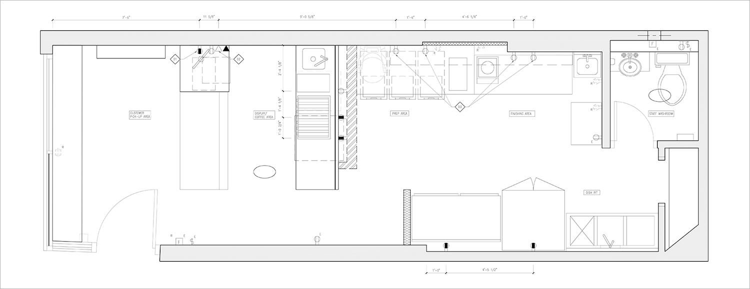 Proposed floor plan