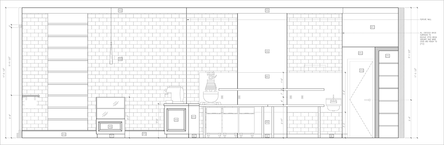 Proposed elevation