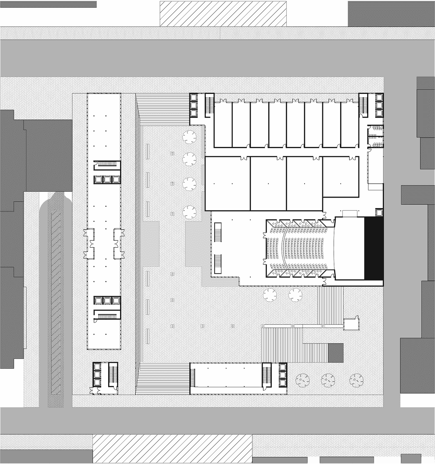 Ground site plan