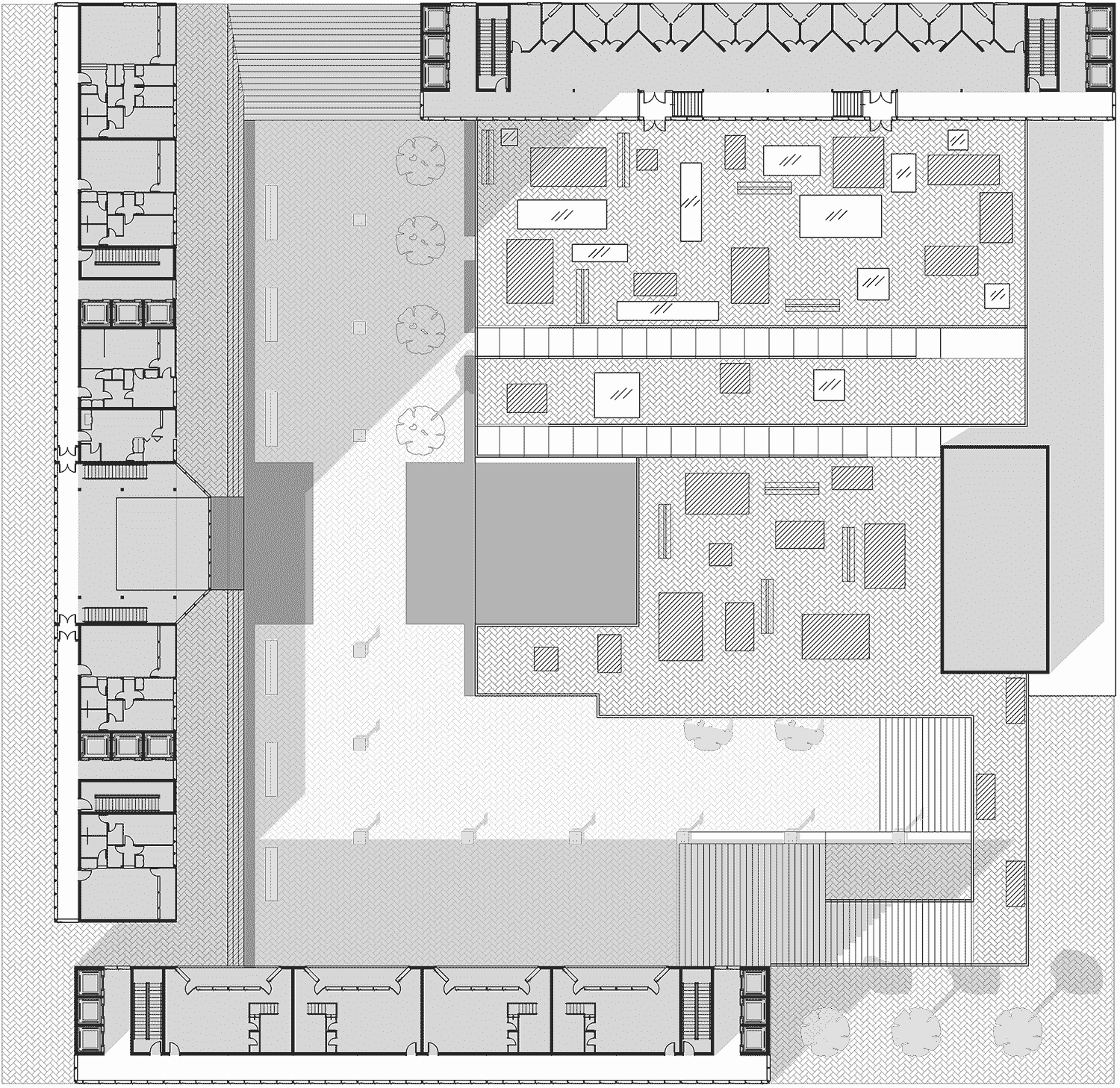 Top of theatre site plan