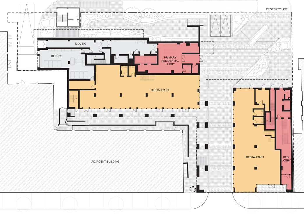 Victory condominiums ground floor plan