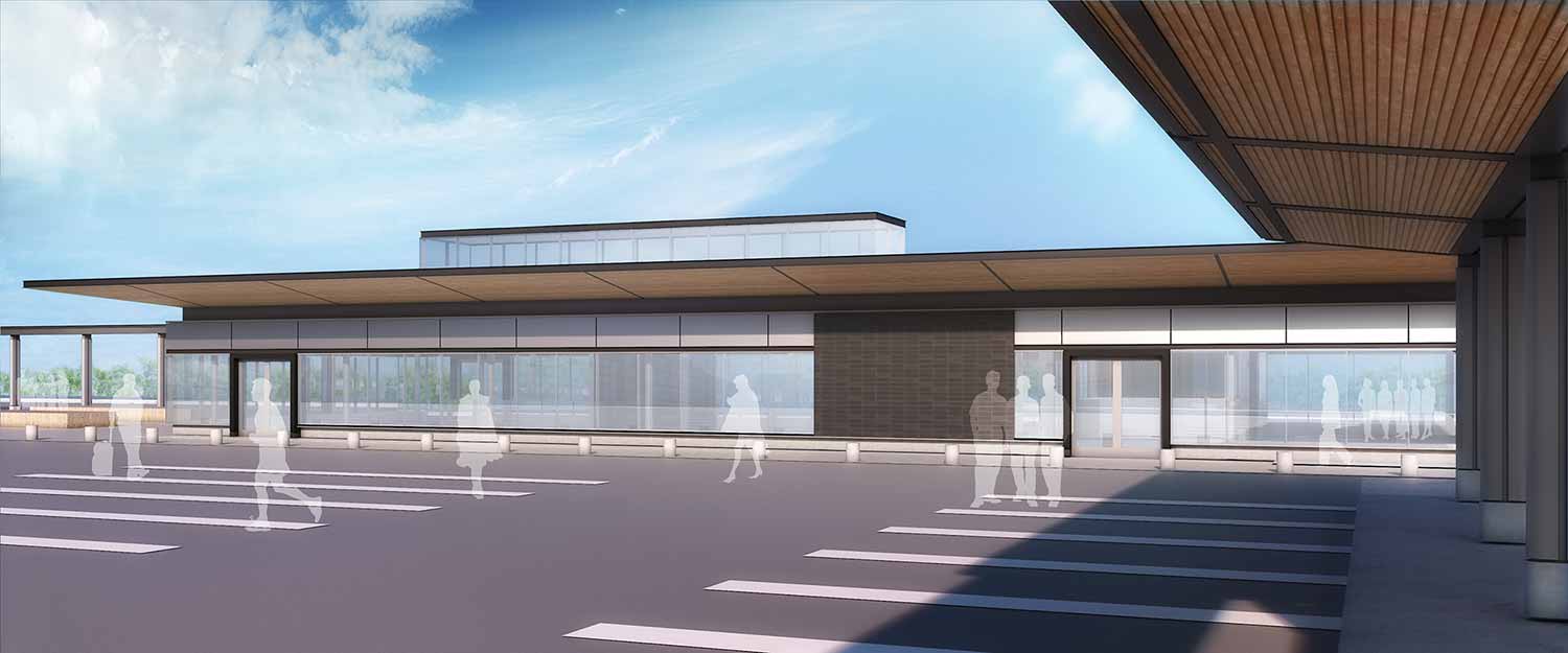 Toronto GO train station rendering