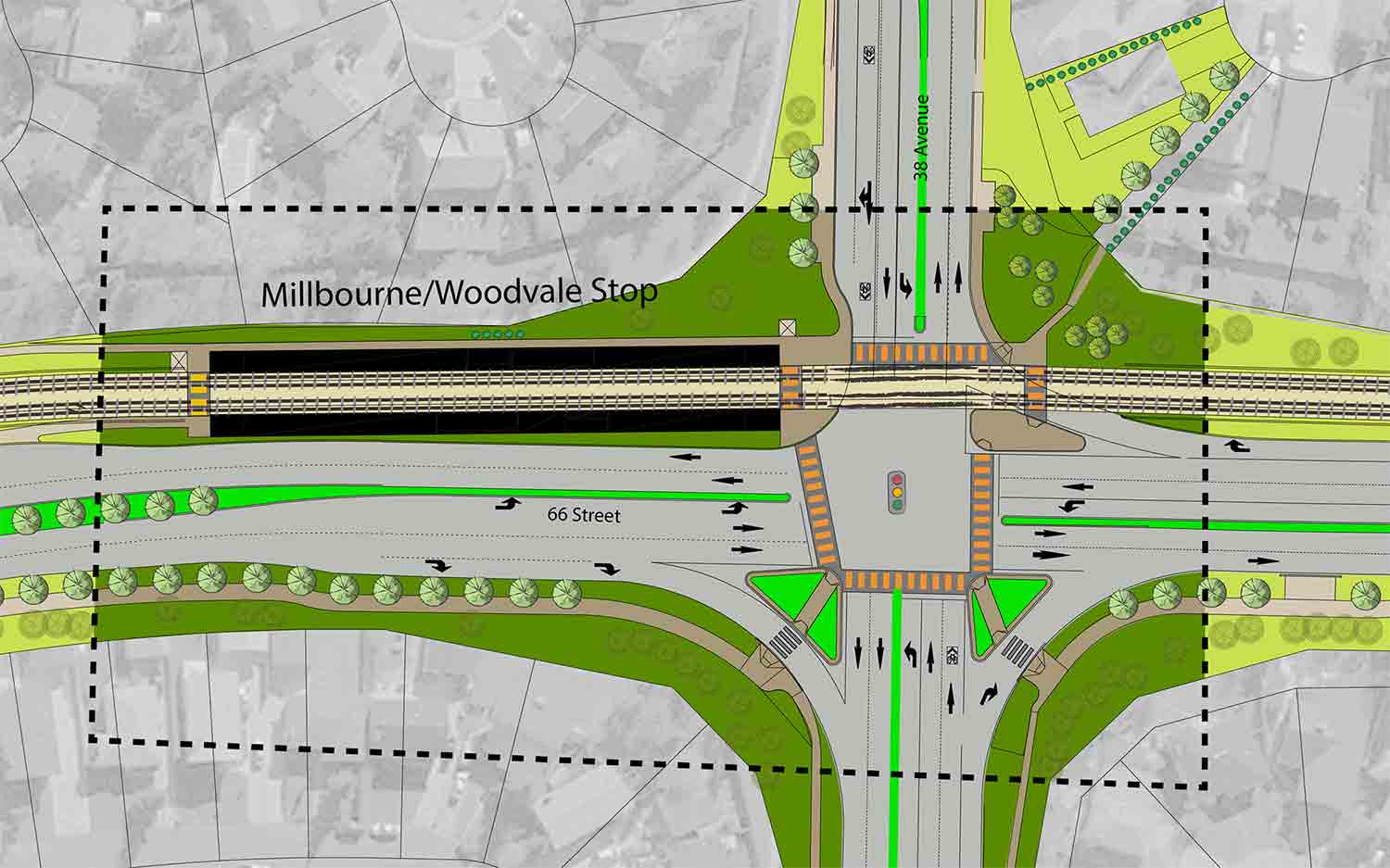 Millbourne station area intent