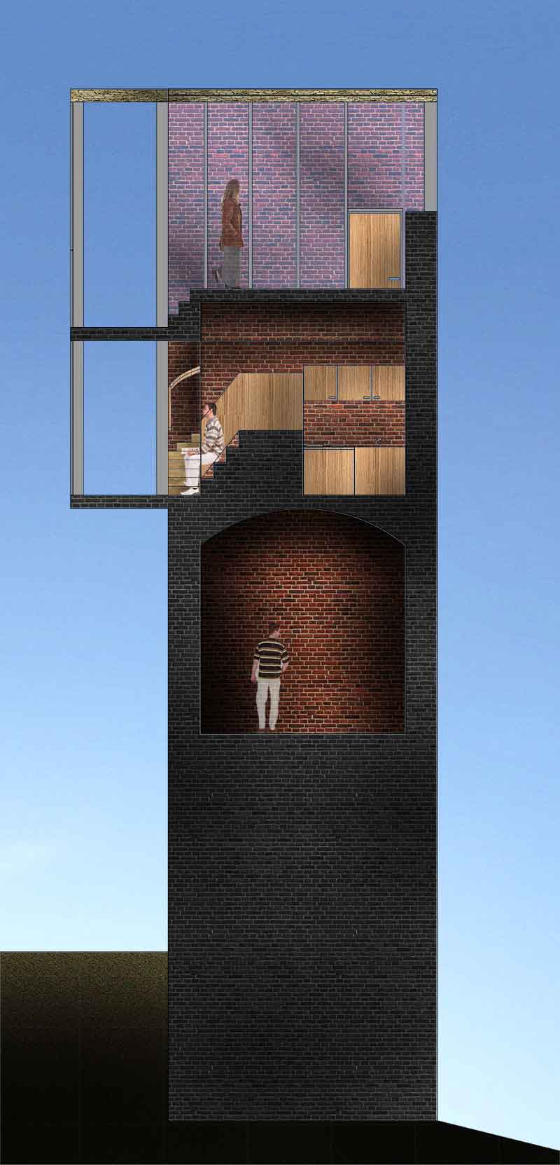 Interior cross section