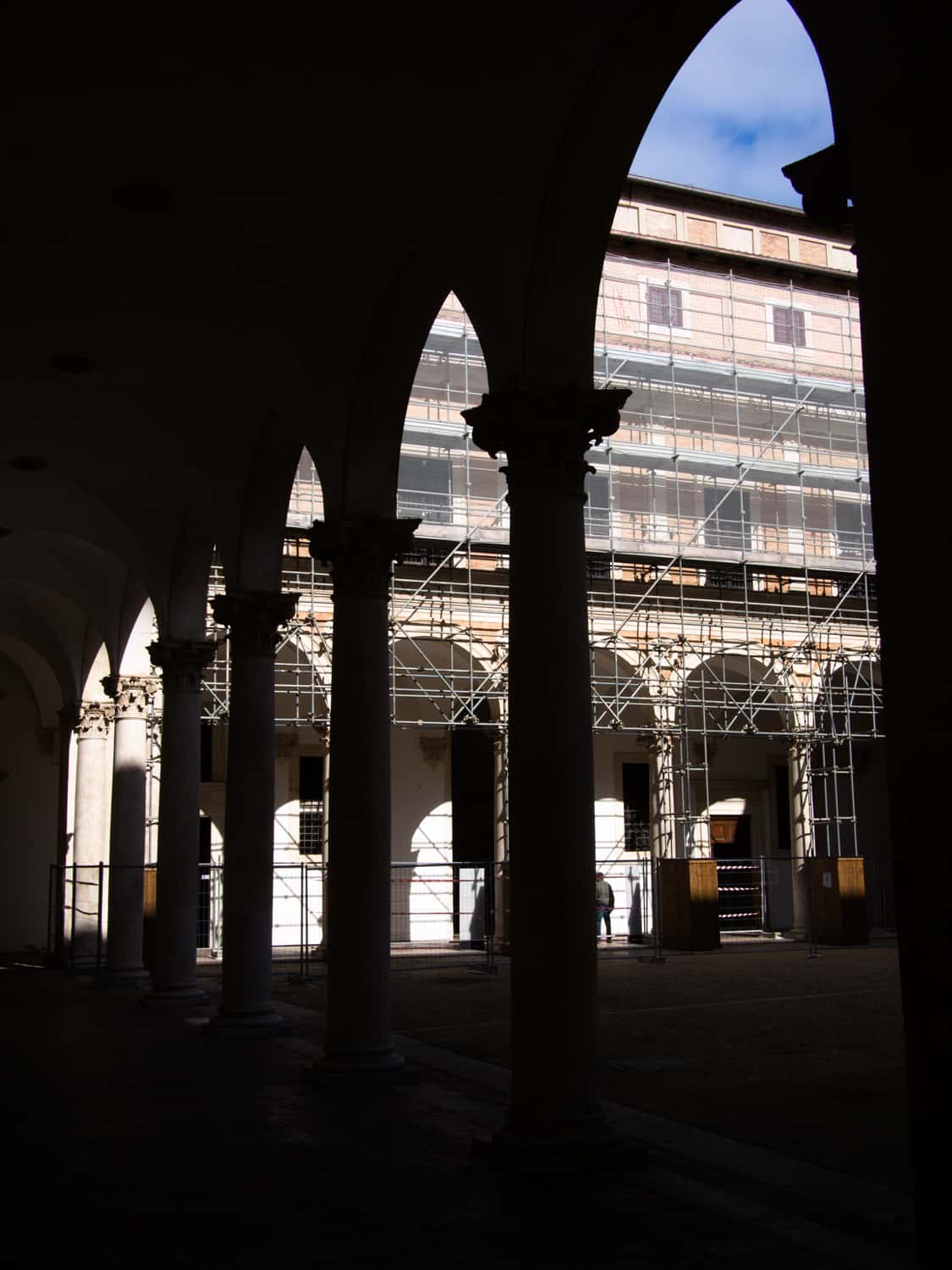 Urbino Palace Interior Court